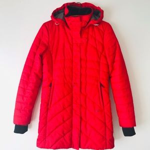 🍋SOLD - 1/30/2022🍋   Lolë brand, down parka with hoodie, size S.